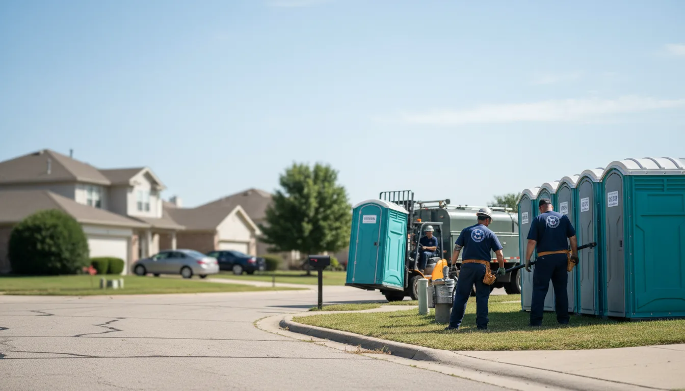 Porta Potty Rental in Anna, TX near me